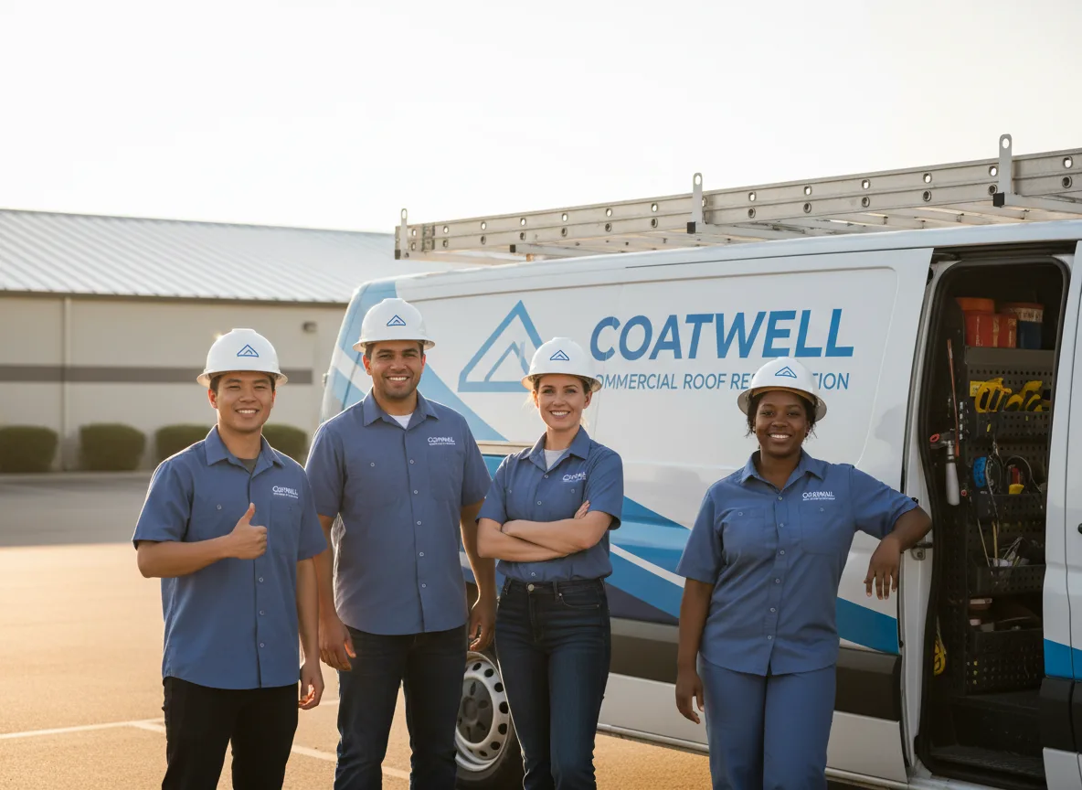 Commercial roof coating company in Sandyville, WV